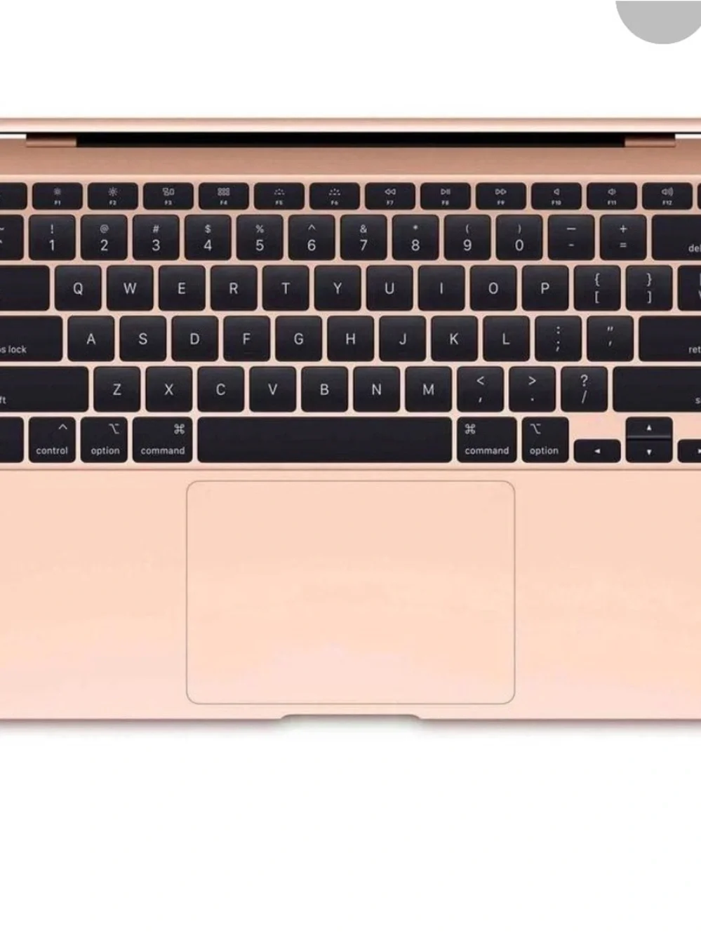 Apple Laptop in Rose Gold Finish